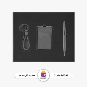 ست مدیریتی تبلیغاتی کلاسیک مشکی BF052