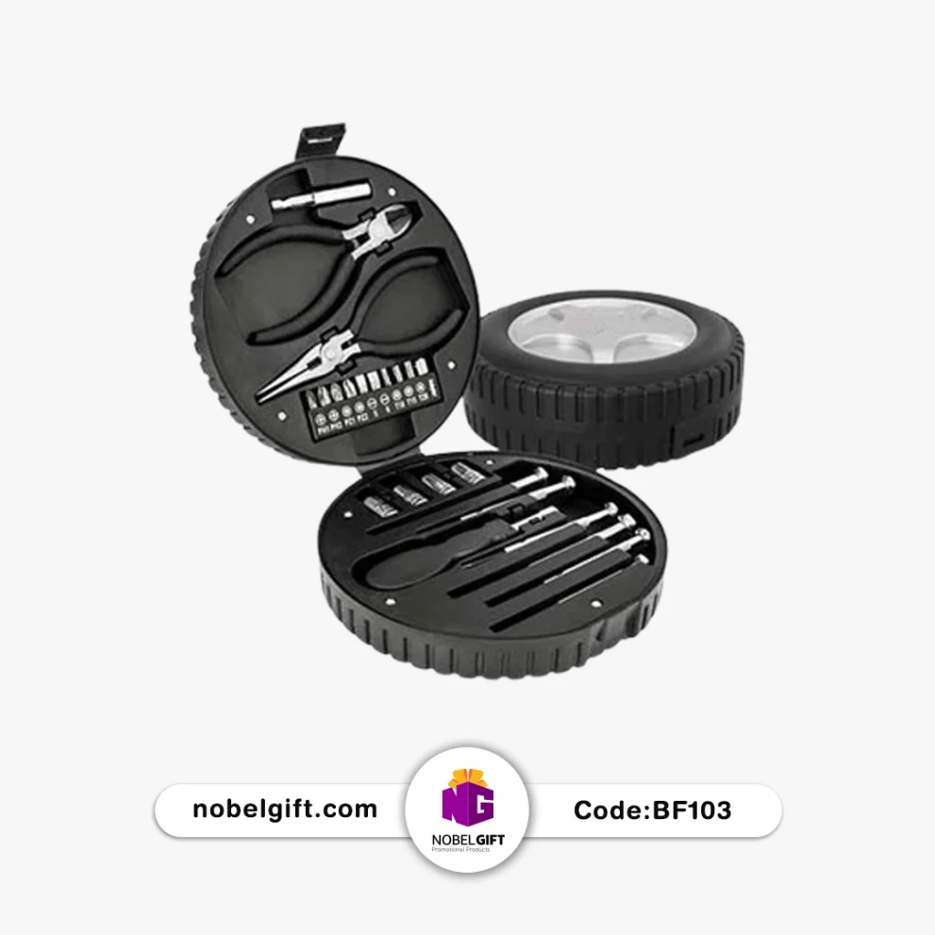 ست جعبه ابزار کاربردی طرح تایر بزرگ BF103