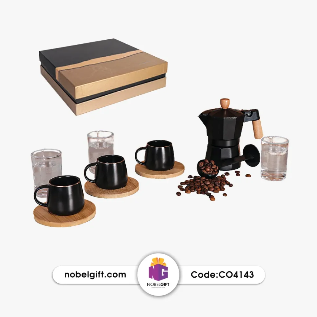 ست قهوه خوری لوکس تبلیغاتی