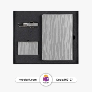 ست مدیریتی تبلیغاتی نقره ای IH0107