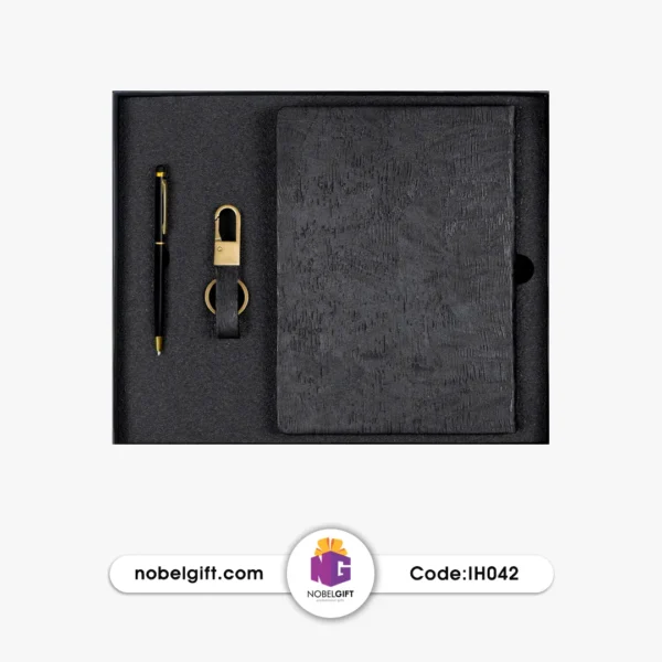 ست مدیریتی مشکی تبلیغاتی IH042