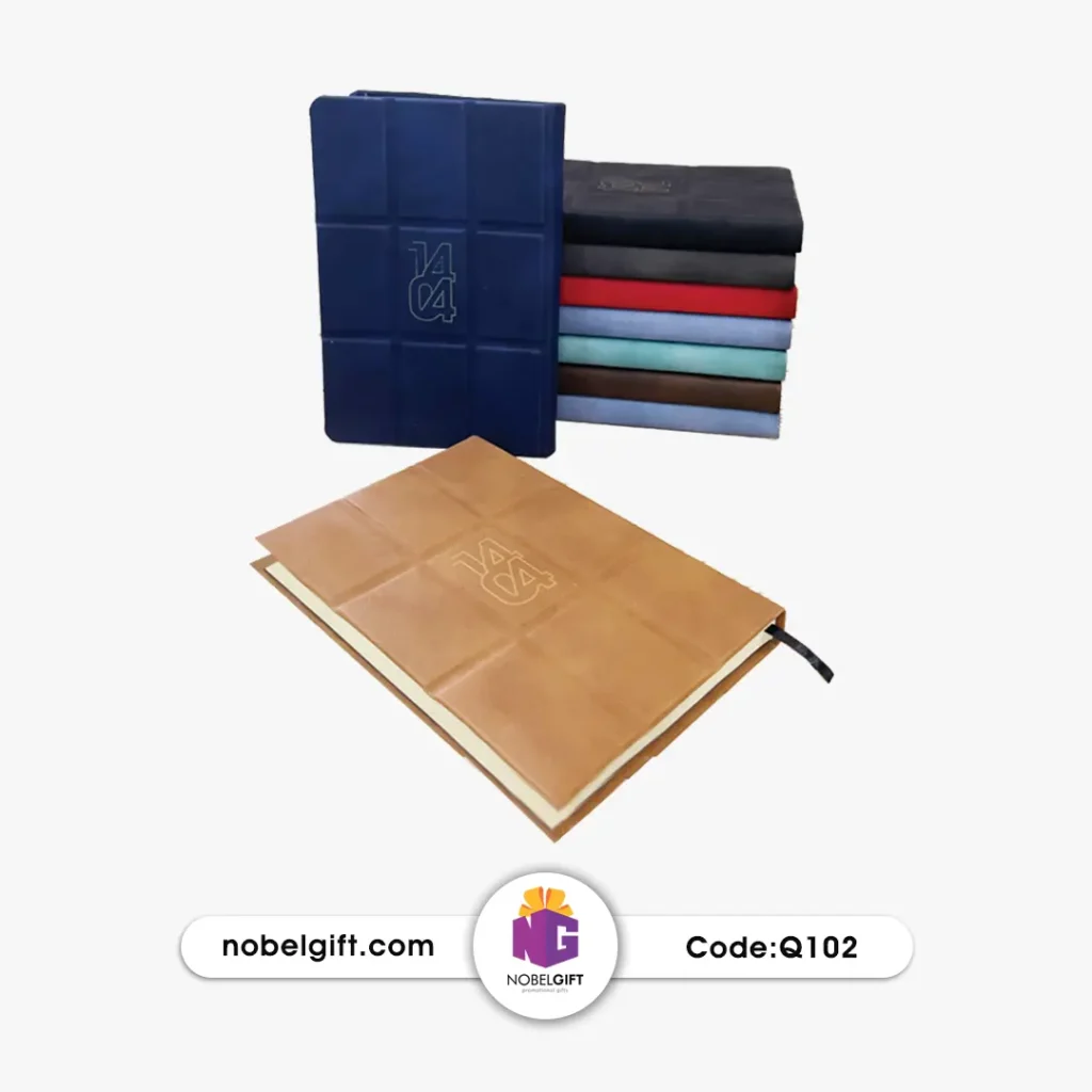 سررسید 1404 وزیری روزشمار تبلیغاتی Q102