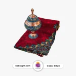 ست شکلات خوری و رومیزی قلمکار تبلیغاتی