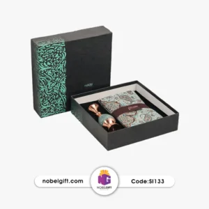 ست رومیزی و گلدان فیروزه کوب تبلیغاتی