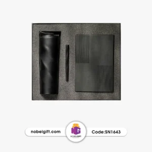 ست 3 تکه مشکی تبلیغاتی با ماگ