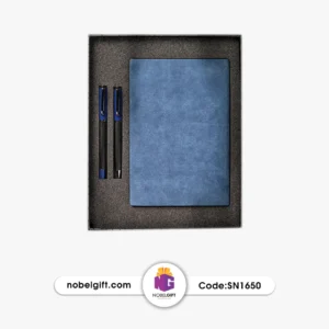ست مدیریتی 2 تکه ابی تبلیغاتی