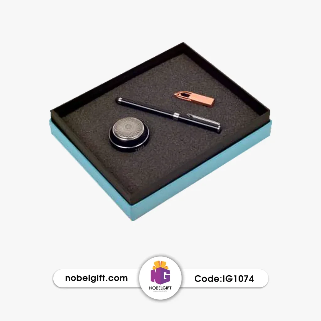 ست مینی اسپیکر و فلش تبلیغاتی