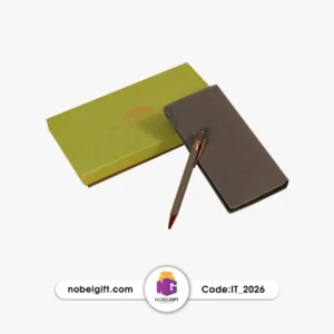 ست کیف پول پالتویی و خودکار تبلیغاتی IT_2026