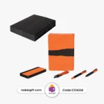 ست مدیریتی نارنجی مشکی تبلیغاتی - Image 2