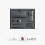 ست مدیریتی مشکی 5 تکه تبلیغاتی