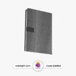 سالنامه رقعی 1404 جلد چرم تبلیغاتی