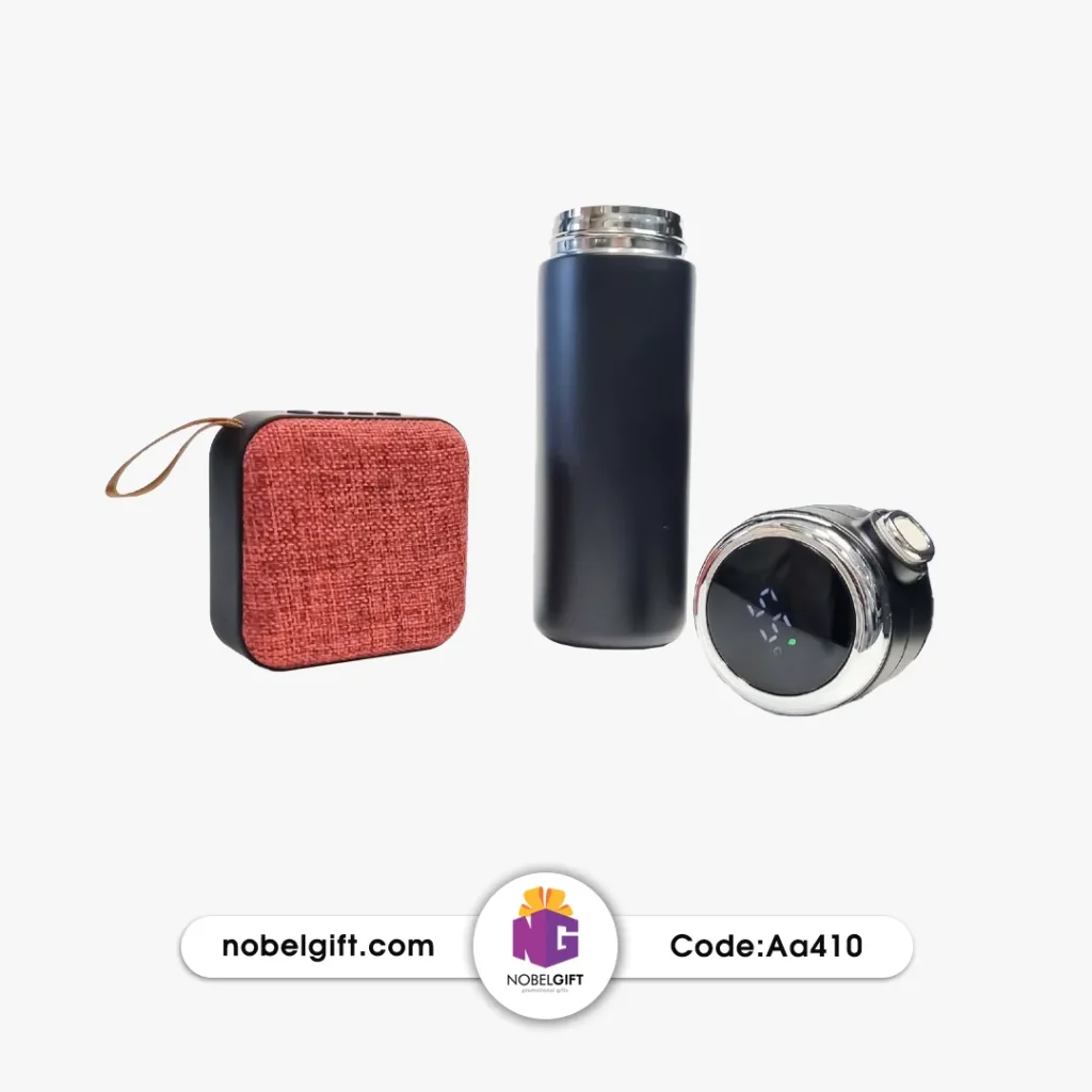 ست تبلیغاتی اسپیکر بلوتوثی و تراول ماگ