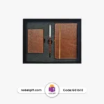 ست دفترچه یادداشت جیبی و جاکارتی تبلیغاتی GS1610