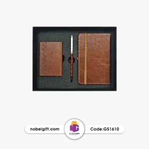 ست دفترچه یادداشت جیبی و جاکارتی تبلیغاتی GS1610