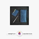 ست کیف دستی چرم و خودکار تبلیغاتی GS1612/6