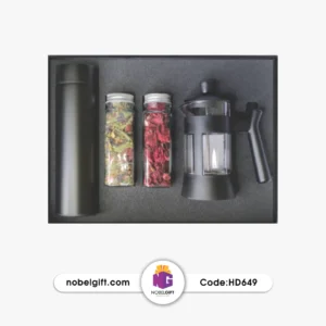 ست تبلیغاتی مشکی با دمنوش