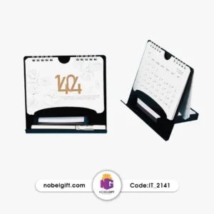 تقویم 1404 رومیزی یادداشت دار تبلیغاتی IT_2141