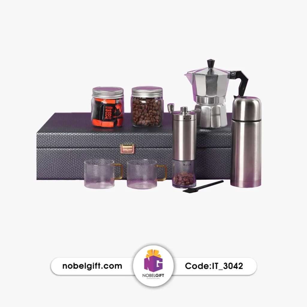 ست قهوه استیل تبلیغاتی