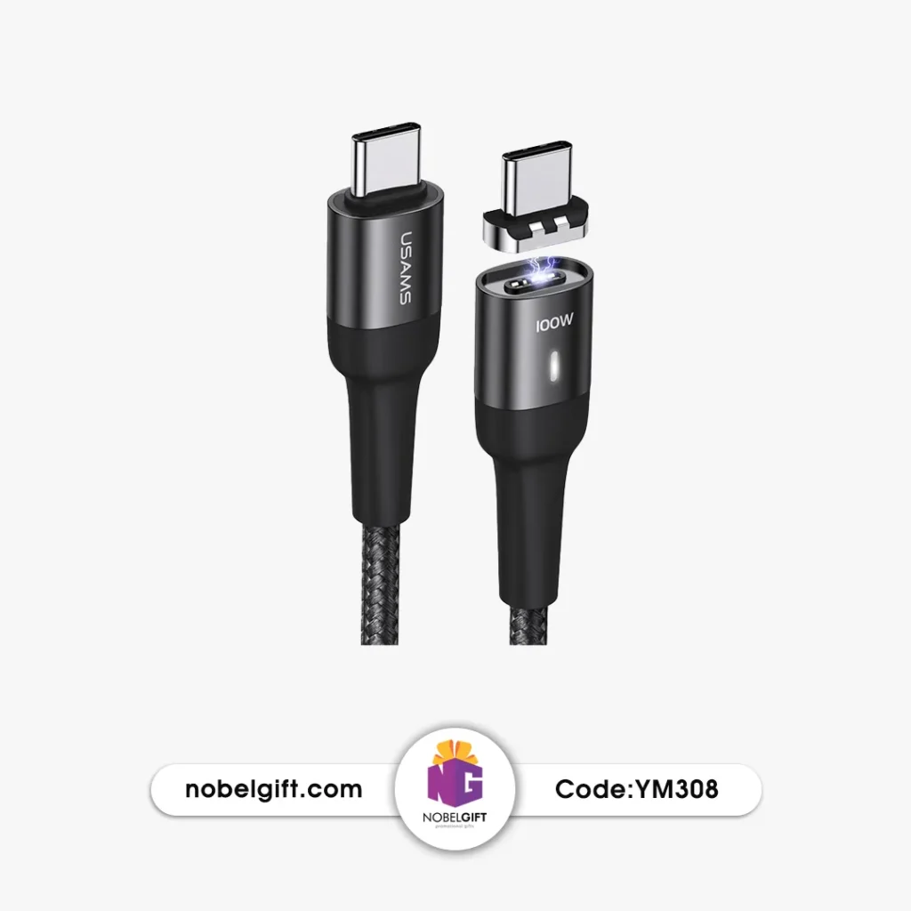 کابل شارژر تبلیغاتی تایپ سی به تایپ سی