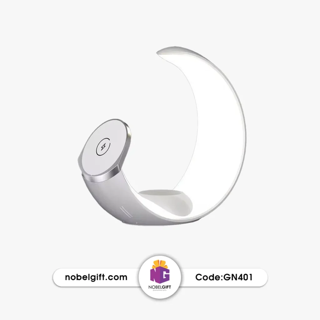 شارژر وایرلس تبلیغاتی چراغ‌دار