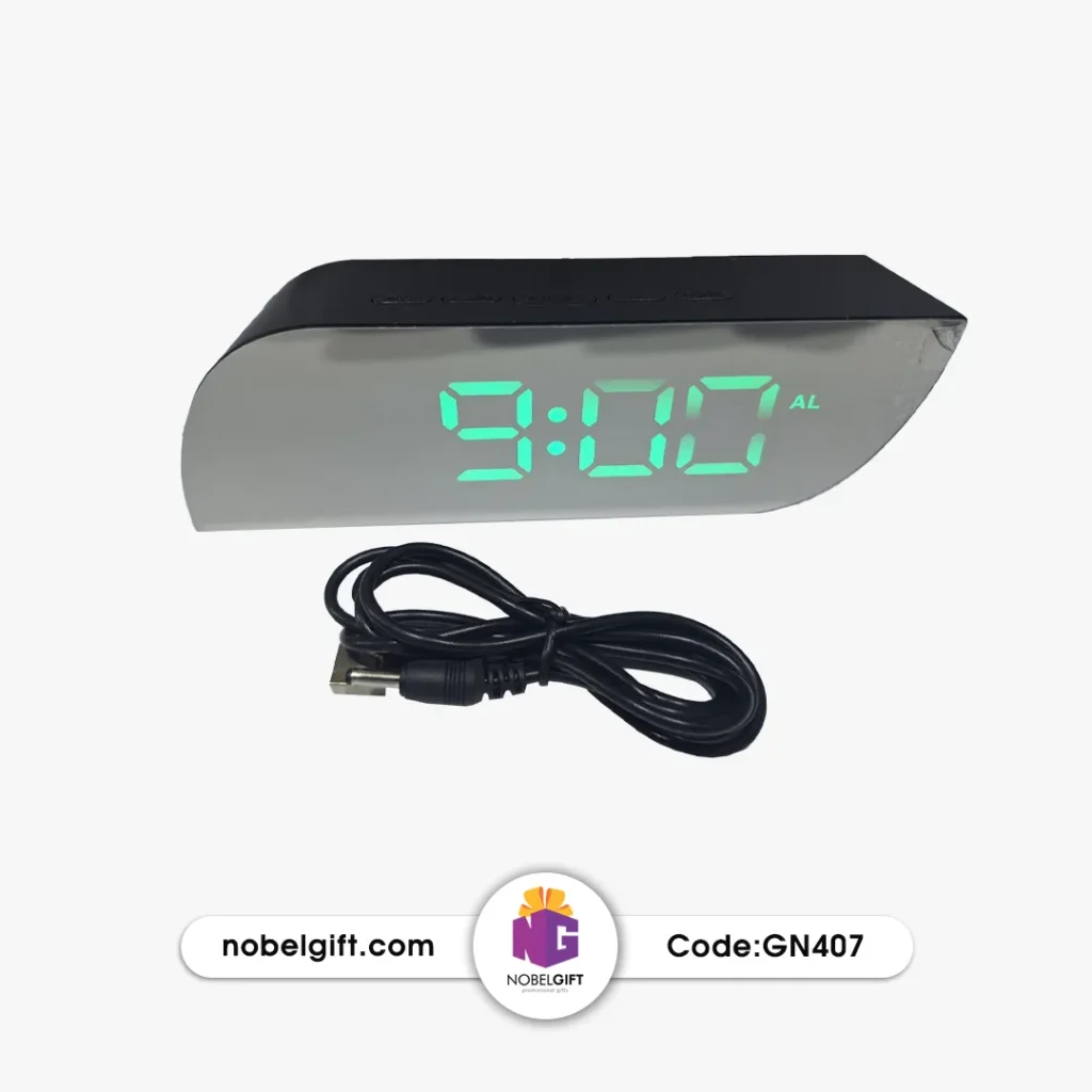 ساعت دیجیتال رومیزی تبلیغاتی