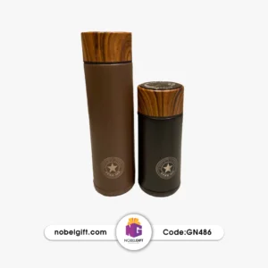 فلاسک دیجیتال چوبی تبلیغاتی