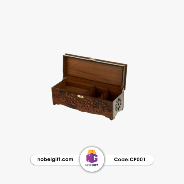 جعبه پذیرایی چوبی کوچک CP001