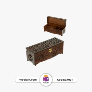 جعبه پذیرایی چوبی کوچک CP001