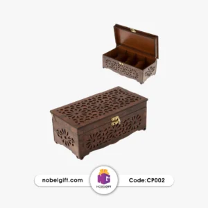 جعبه پذیرایی چوبی بزرگ CP002