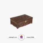جعبه دمنوش چوبی بزرگ CP005