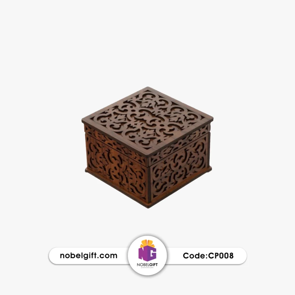 جعبه هدیه چوبی تبلیغاتی CP008