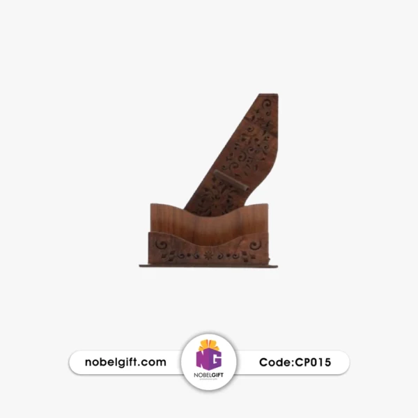 پایه موبایل چوبی تبلیغاتی CP015