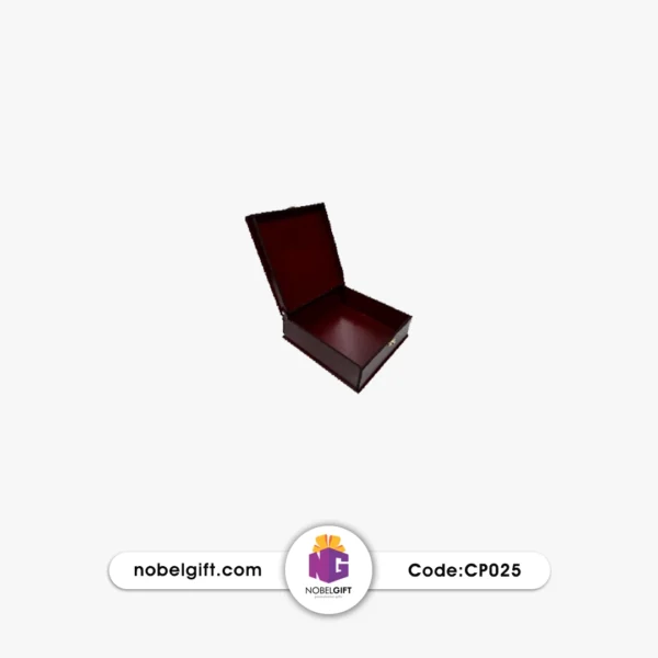 جعبه تبلیغاتی چوبی مربع CP025