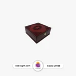 جعبه تبلیغاتی چوبی مربع CP025