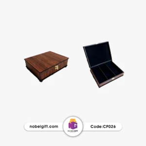 جعبه دمنوش چوبی تبلیغاتی CP026