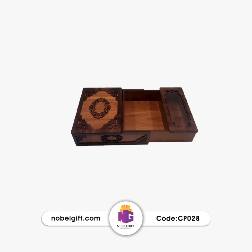 جعبه هدیه چوبی مدل کشویی CP028