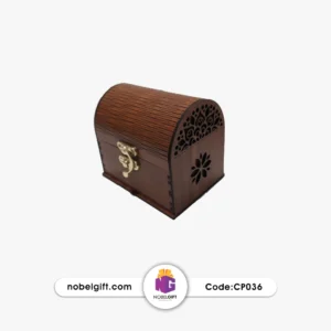 صندوقچه جواهر چوبی کوچک CP036