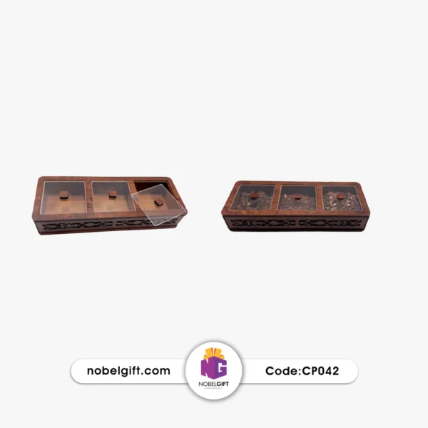 جعبه پذیرایی سه خانه CP042