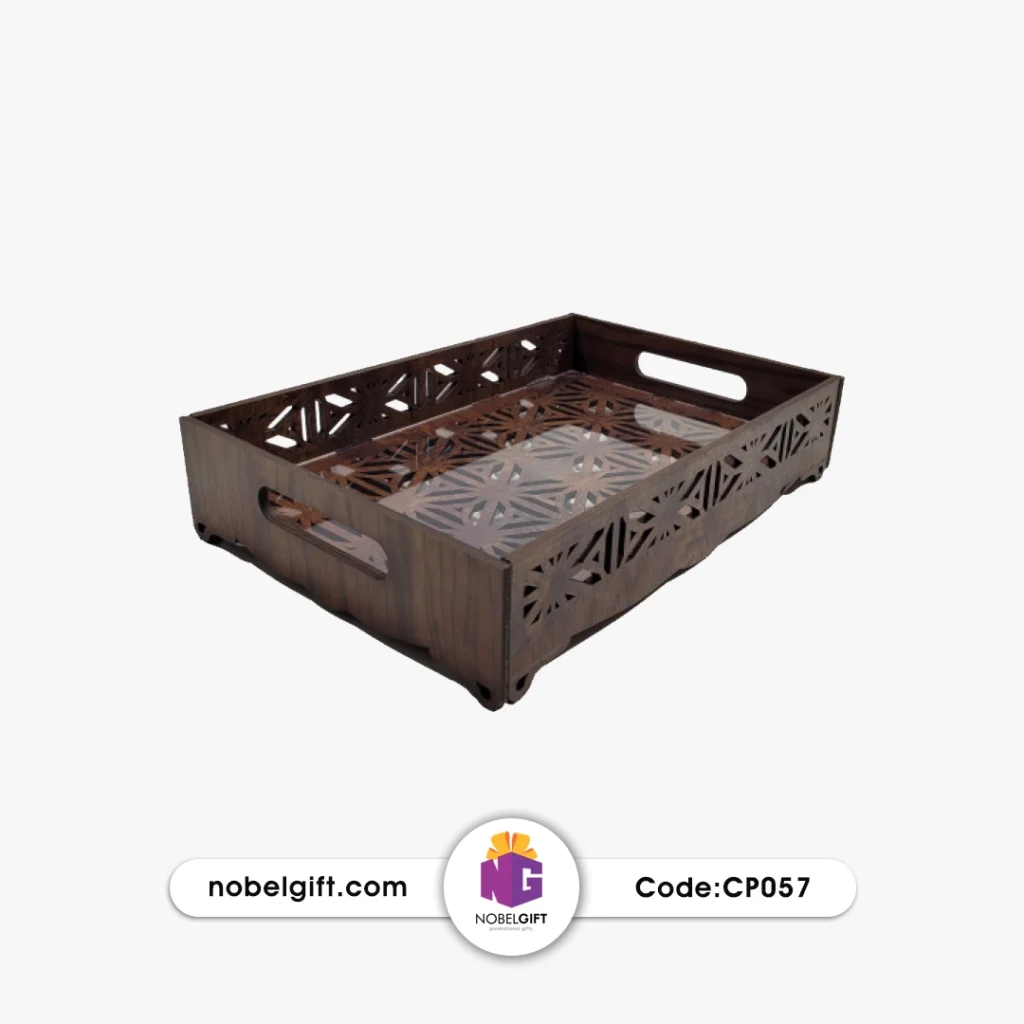 سینی چوبی تبلیغاتی CP057