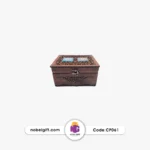 جعبه چوبی طرح کاشی مربع CP061