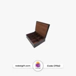 جعبه چوبی پذیرایی ۸ بخشی قفل‌دار CP062