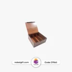جعبه چوبی پذیرایی ساده بزرگ CP063