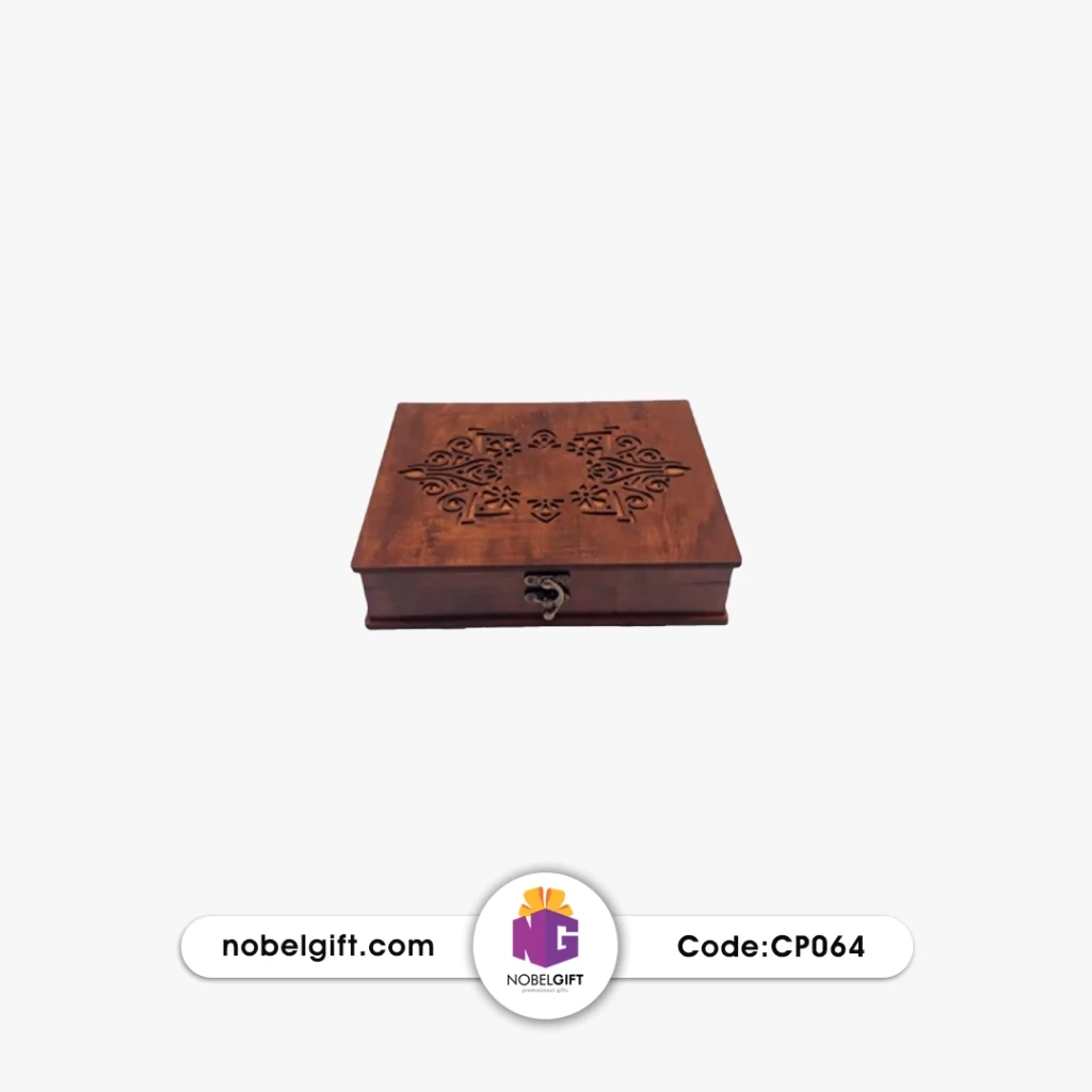 جعبه چوبی معرق ترنج CP064