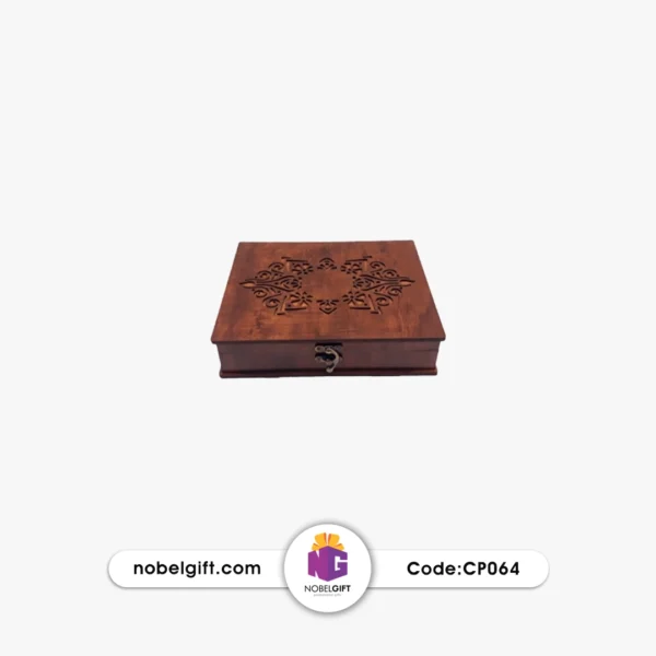جعبه چوبی معرق ترنج CP064