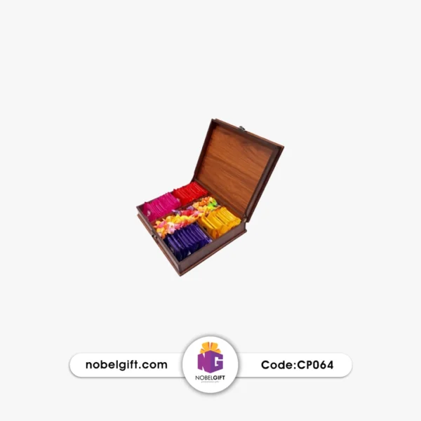 جعبه چوبی معرق ترنج CP064