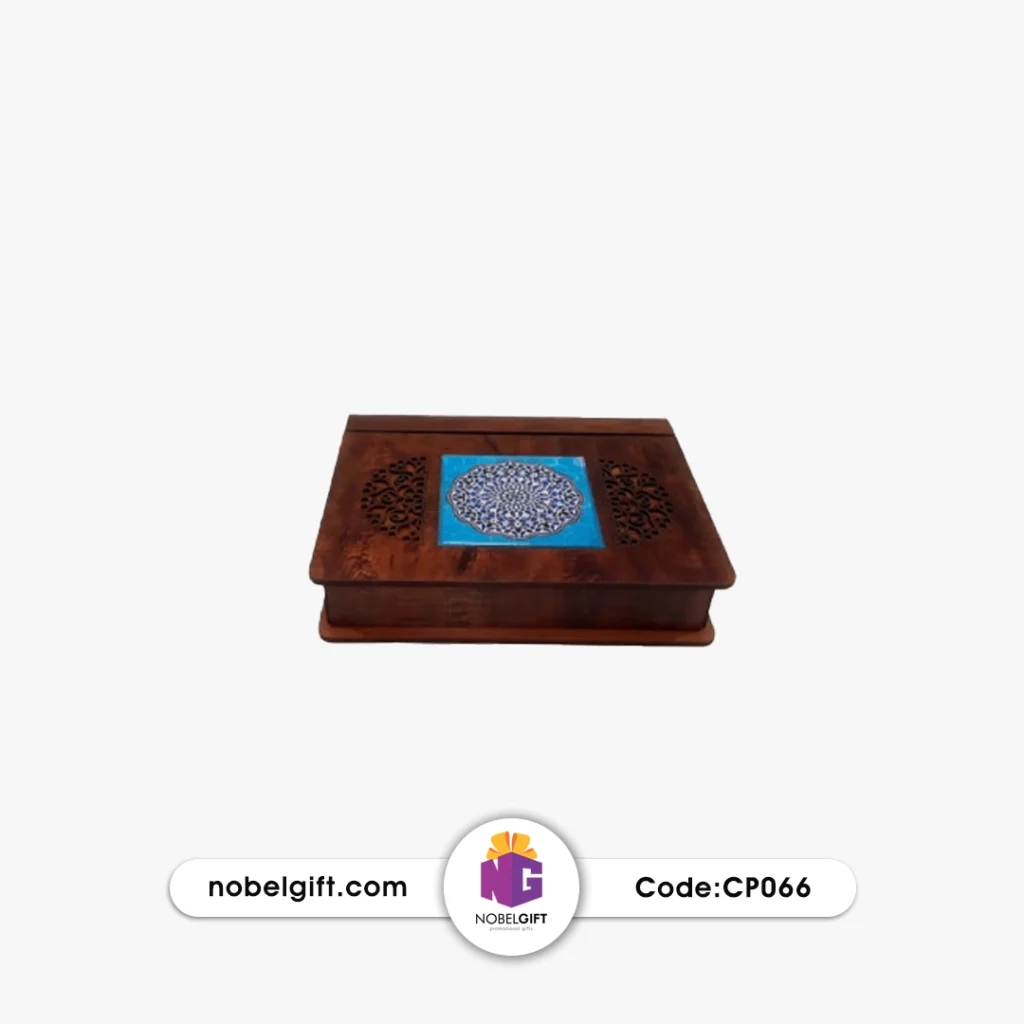جعبه چوبی تبلیغاتی طرح کتاب CP066