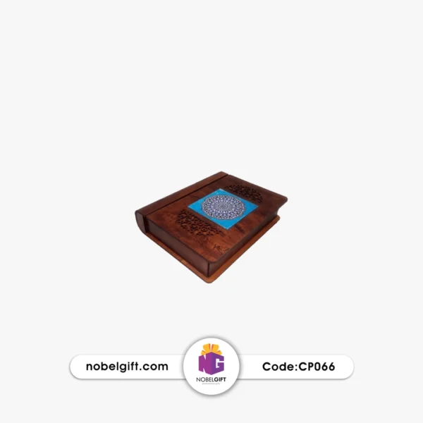 جعبه چوبی تبلیغاتی طرح کتاب CP066