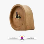 ساعت تبلیغاتی چوبی FO102