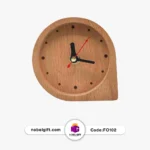 ساعت تبلیغاتی چوبی FO102
