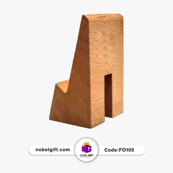 FO105 استند تبلیغاتی چوبی موبایل
